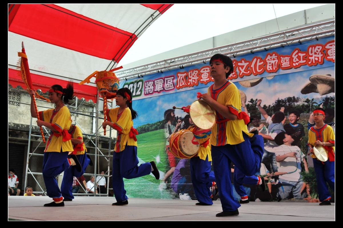 03臺南市將軍國小-跳鼓陣參與產業文化節表演